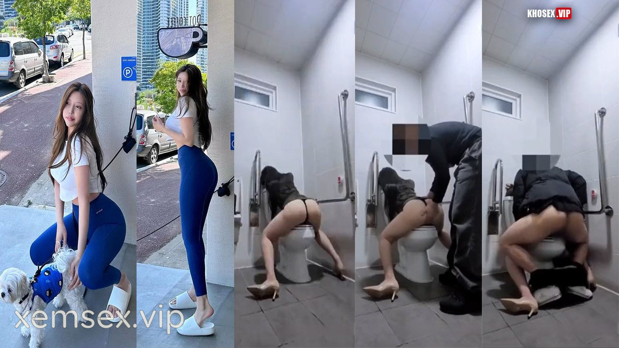 Ảnh thumbnail của Gái say rượu trong toilet bị nhiều thằng địt