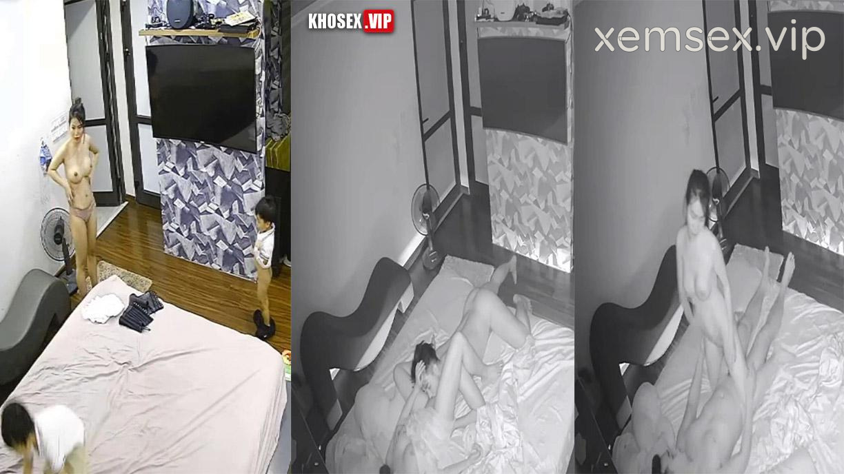 Ảnh thumbnail của Hack Camera Cặp vợ chồng việt gái 2 con vú to banh lồn cho chồng bú đụ nhau cực sung