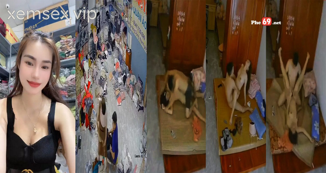 Ảnh thumbnail của Hack camera em gái chủ shop quần áo ở Vinh bị chồng nứng cặc đòi địt xem mà như là bị hiếp dâm vậy (Full)