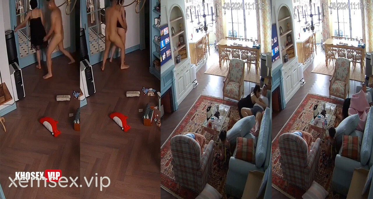 Ảnh thumbnail của Hack Camera Vợ chồng đại gia chồng tranh thủ địt vợ khi con đang mê xem tivi – Phần 3